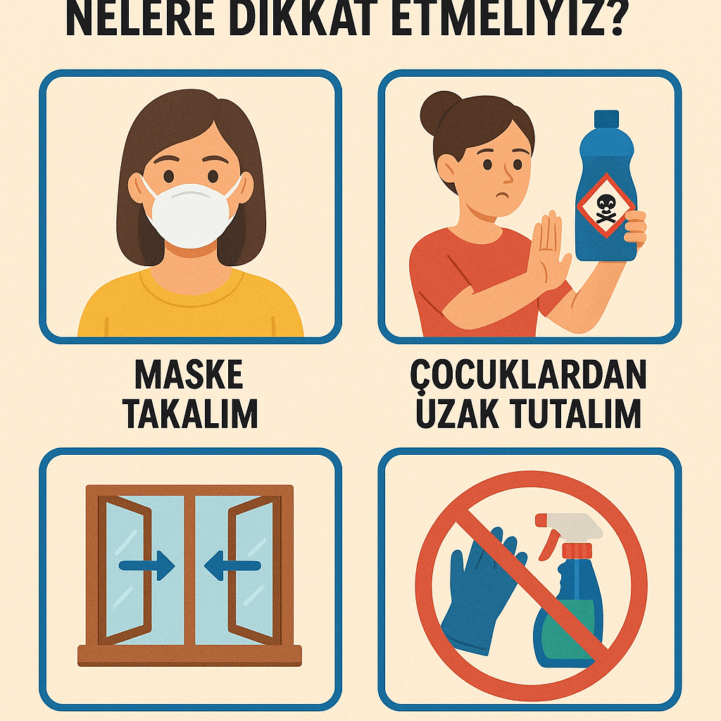 🧴 Evde Kimyasal Ürün Kullanırken Nelere Dikkat&nbsp;Etmeliyiz?